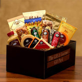 gourmet gift, gourmet gift box, gourmet meat and cheese gift basket